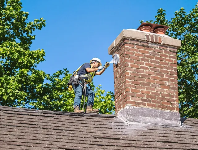 Miami Beach Chimney Sweep performing an inspection with advanced tools in Miami Beach, FL