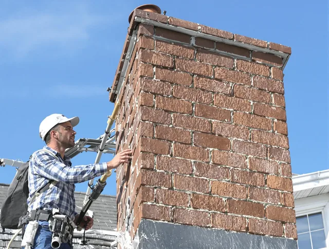Brickwork for a chimney rebuild by Miami Beach Chimney Sweep in Miami Beach, FL