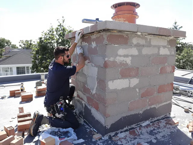 Advanced chimney repair process by Miami Beach Chimney Sweep in Miami Beach, FL