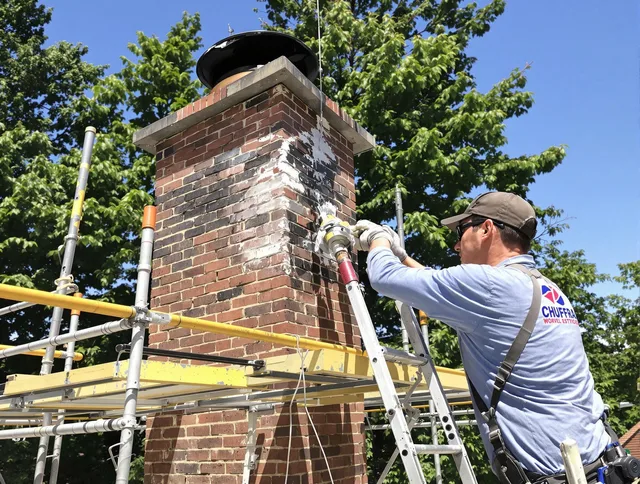 Structural chimney repair by Miami Beach Chimney Sweep in Miami Beach, FL