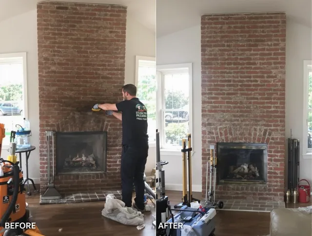Finished chimney sweeping service by Miami Beach Chimney Sweep in Miami Beach, FL