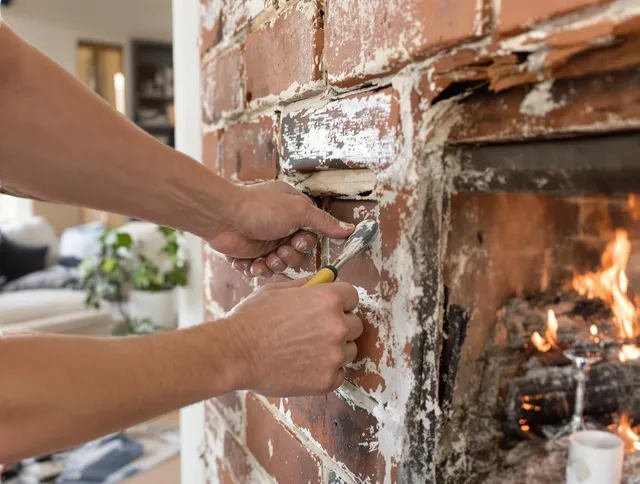 Routine fireplace repair by Miami Beach Chimney Sweep in Miami Beach, FL