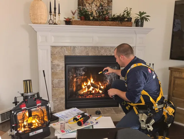 Safety-focused fireplace inspection by Miami Beach Chimney Sweep in Miami Beach, FL