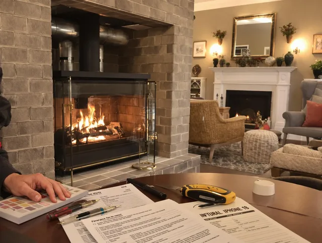 Miami Beach Chimney Sweep verifying fireplace safety measures in Miami Beach, FL