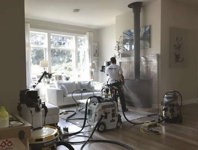 Soot removal service by Miami Beach Chimney Sweep for a fireplace in Miami Beach, FL